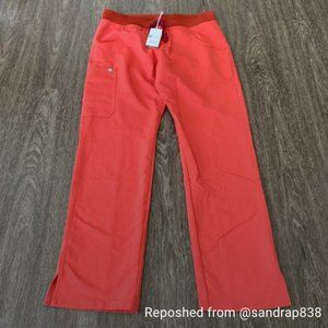 Figs KADE Cargo Scrub Pants in Clay